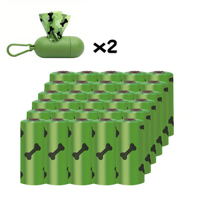 Biodegradable Dog Poop Bags Leak Proof With Dispenser