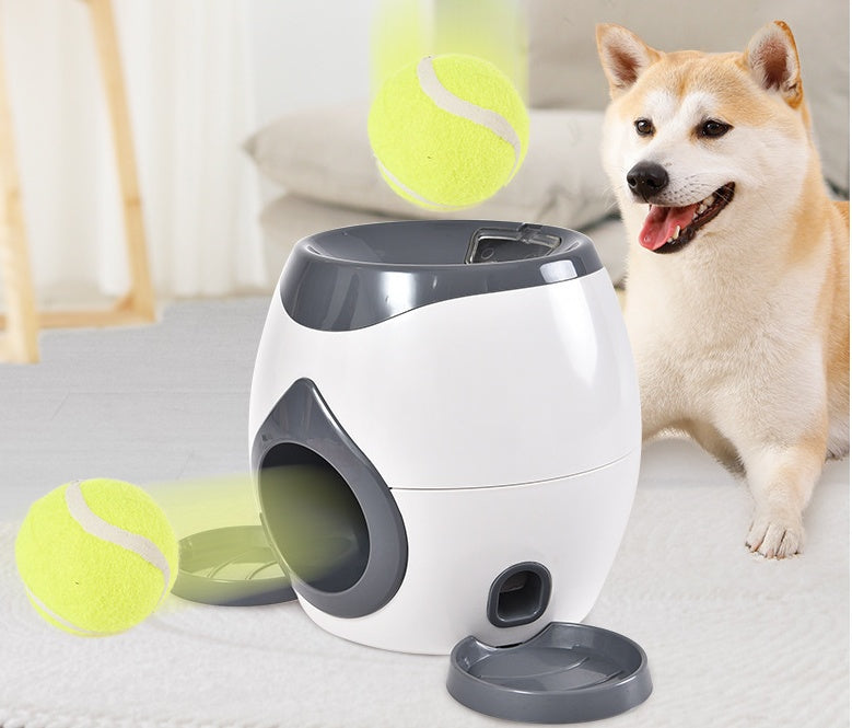 Automatic Dog Training Feeder – Interactive Tennis Ball Reward Machine