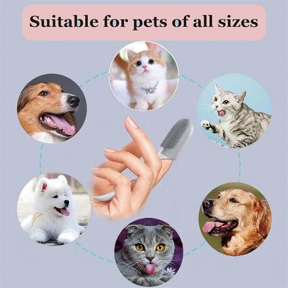 Silicone Finger Toothbrush for Dogs And Cats