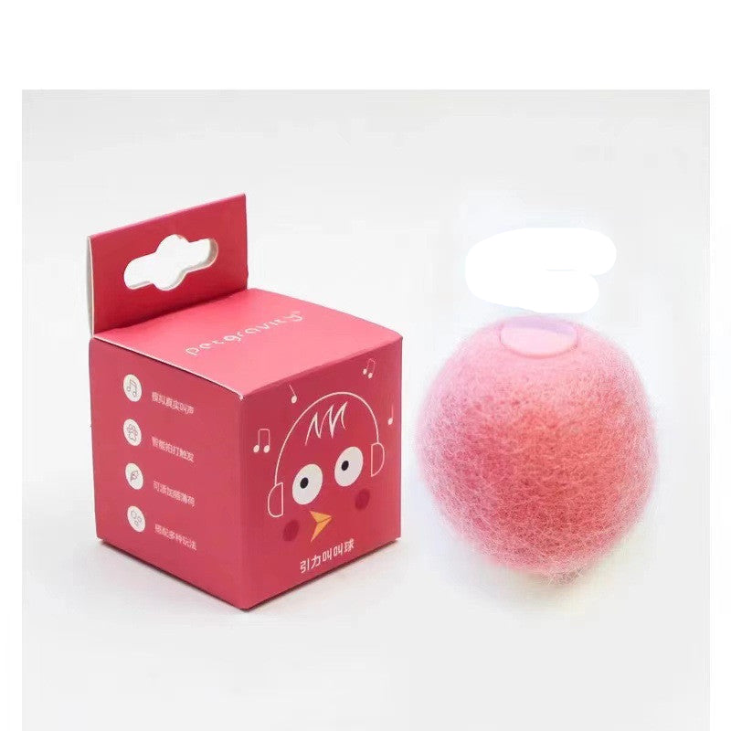Gravity Ball Mint Kitten Self-Play Toy – Interactive Fun for Cats