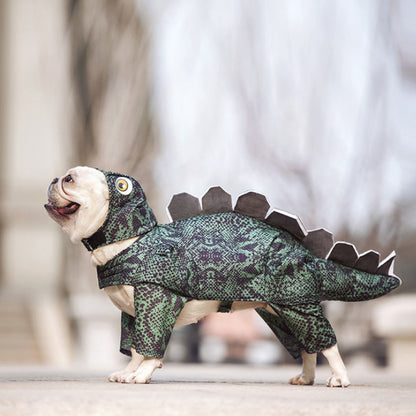 Cute Dinosaur Costume for Dogs and Cats