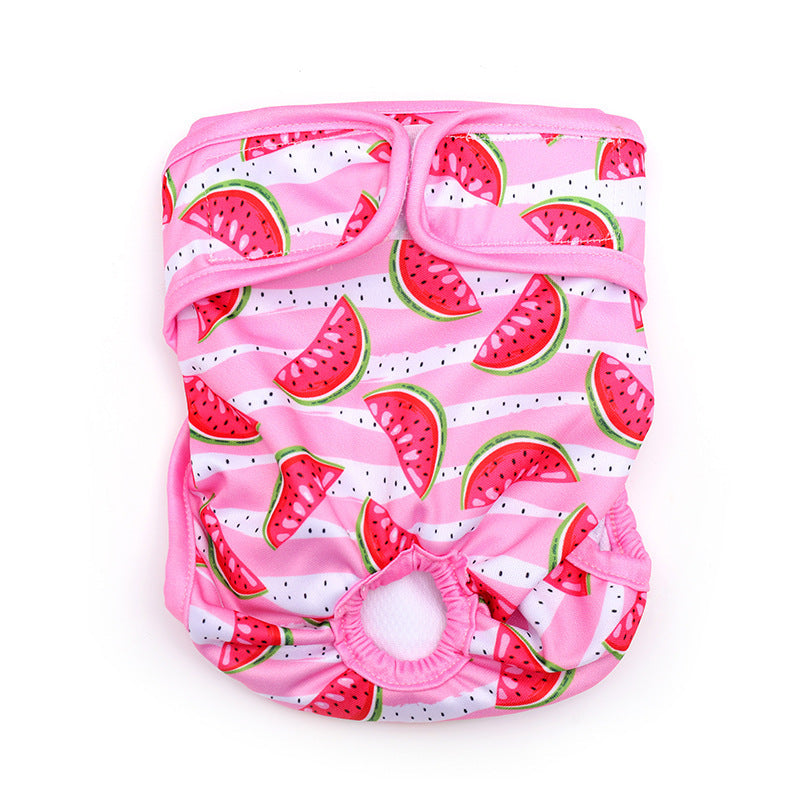 Fashion Printed Pet Supplies Menstrual Panties