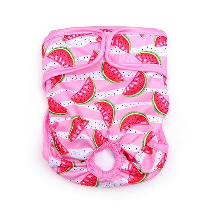 Fashion Printed Menstrual Panties for Pets – Comfortable & Cute Cartoon Design