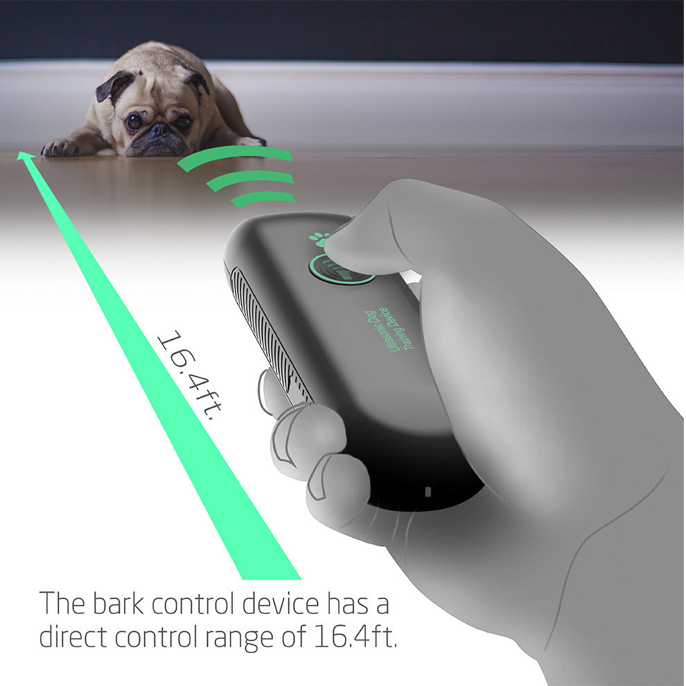 Mobile Portable Ultrasonic Bark-stop Training Handheld Dog Drives