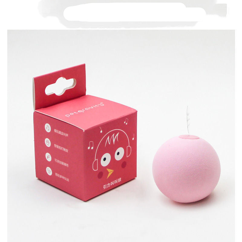 Gravity Ball Mint Kitten Self-Play Toy – Interactive Fun for Cats