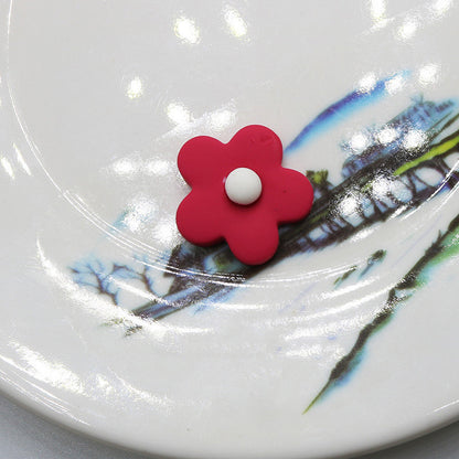 Fashion Personality Frosted Resin Five-petal Flower