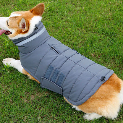 New Winter Dog Coat Waterproof Warm Vest for Medium to Large Dogs