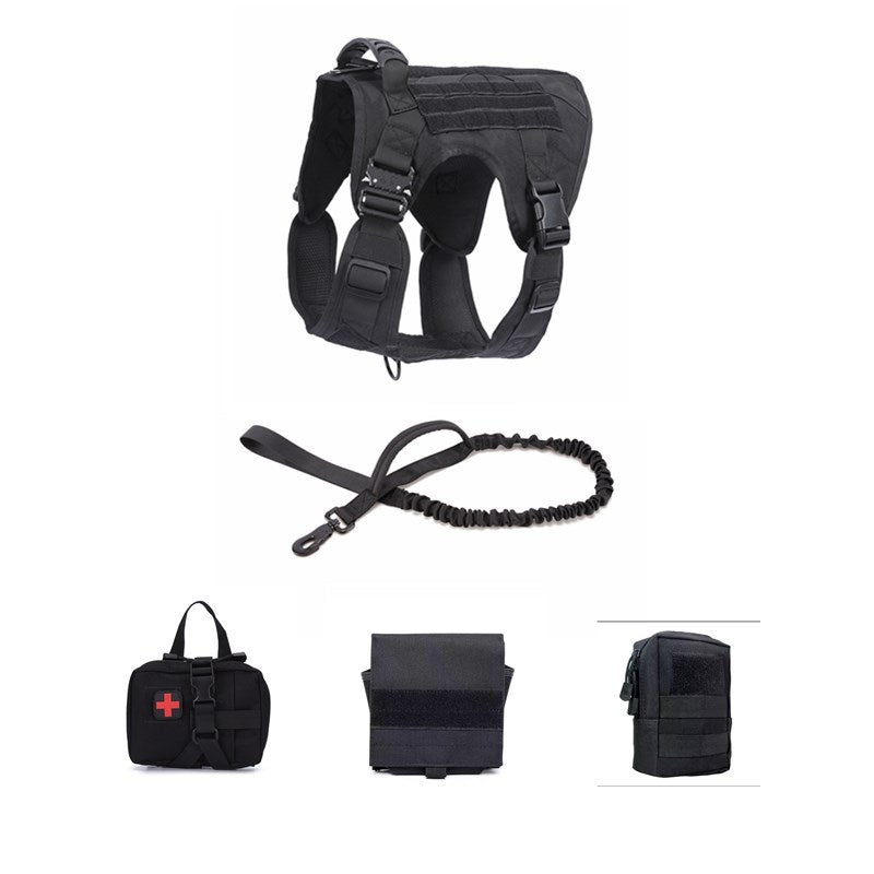 Tactical Dog Clothes Quick Disassembly Dog Vest Outdoor Pet Training Clothes