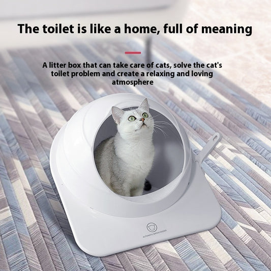 Litter Box Large Fully Enclosed Cat Litter Basin Deodorant