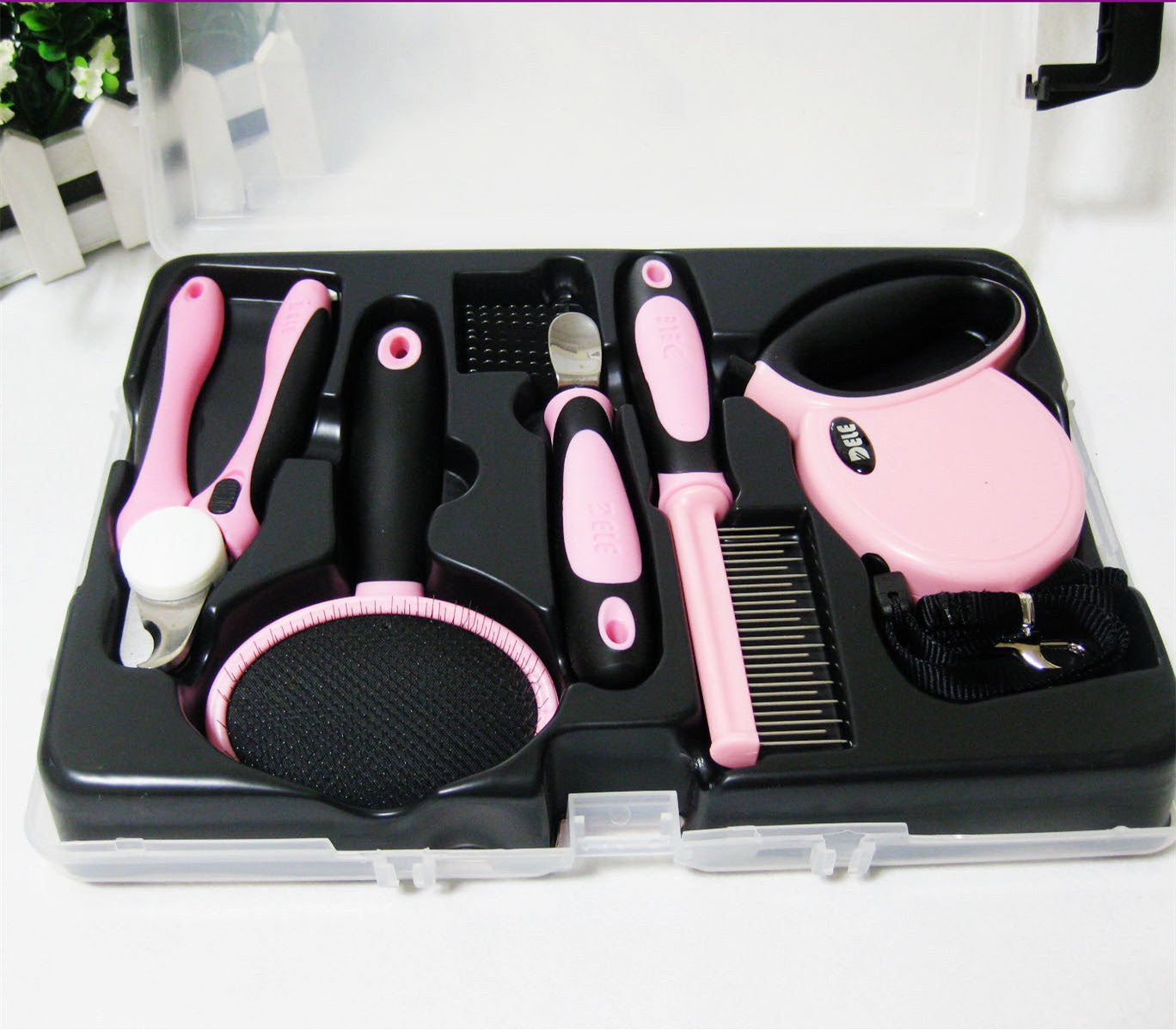 Pet Grooming And Leash Kit All in One Set