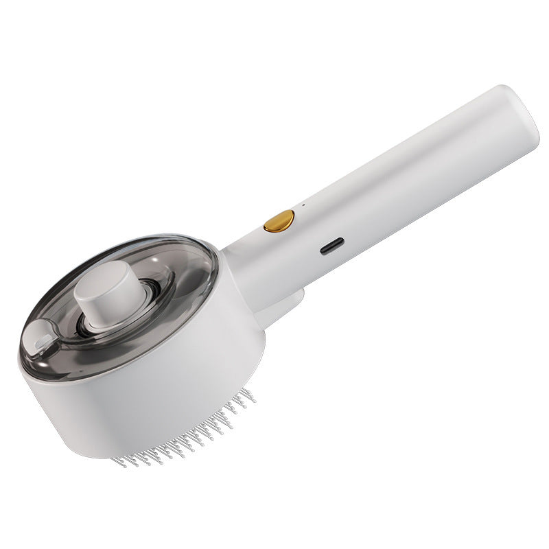 Self Cleaning Pet Brush with UV Sterilization