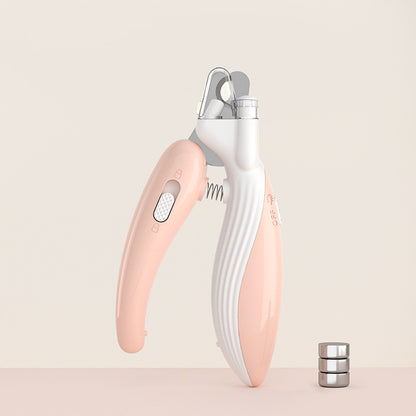LED Pet Nail Clippers with Electric Nail Grinder