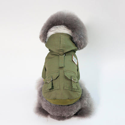 Warm Cotton Dog Coat for Winter