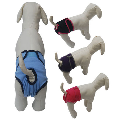 Waterproof Adjustable Dog Physiological Pants – Cute & Comfortable Pet Diapers