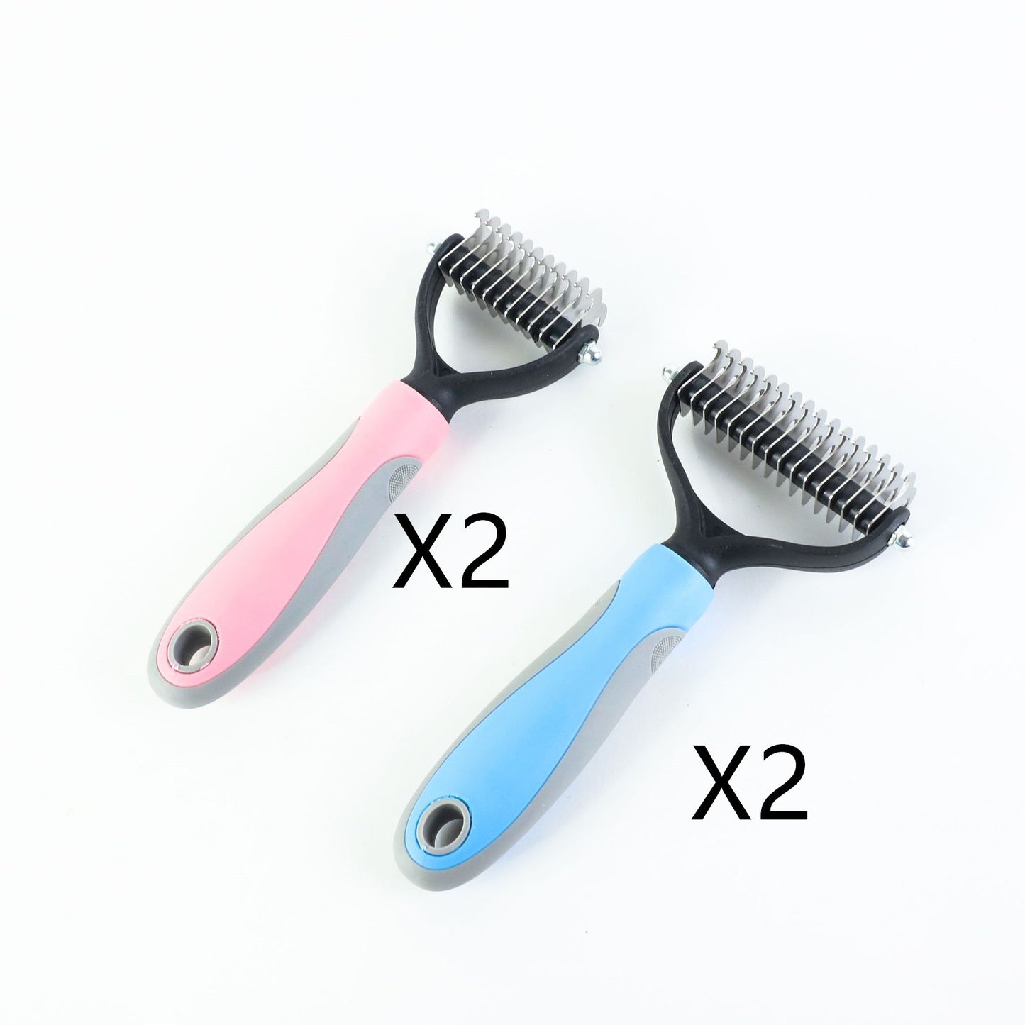 Stainless Steel Pet Grooming Brush for Hair Removal