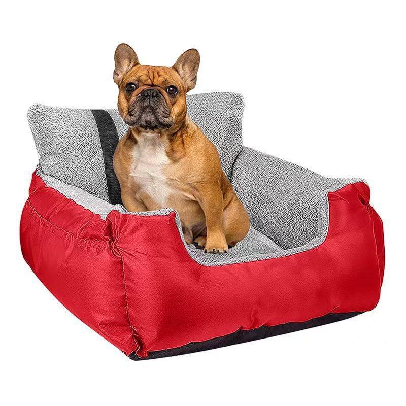 Comfortable Pet Car Seat for Dogs - Travel Kennel