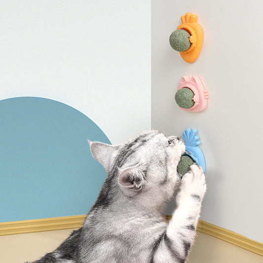 Mint Rotating Ball Happy Interactive Cat Toy