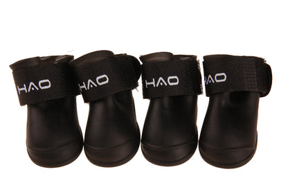 Waterproof Cartoon Pet Dog Shoes Candy Rain Boots