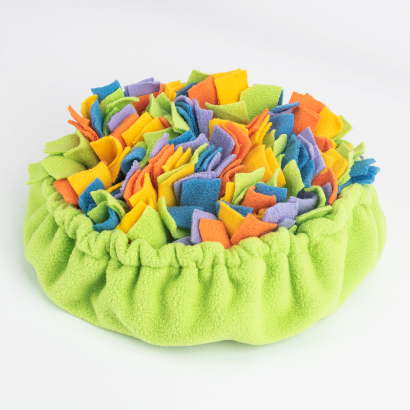 Pet Snuffle Mat For Dogs, Interactive Feed Game For Boredom, Encourages Natural Foraging Skills For Cats Dogs Bowl Travel Use, Dog Treat Dispenser Indoor Outdoor Stress Relief