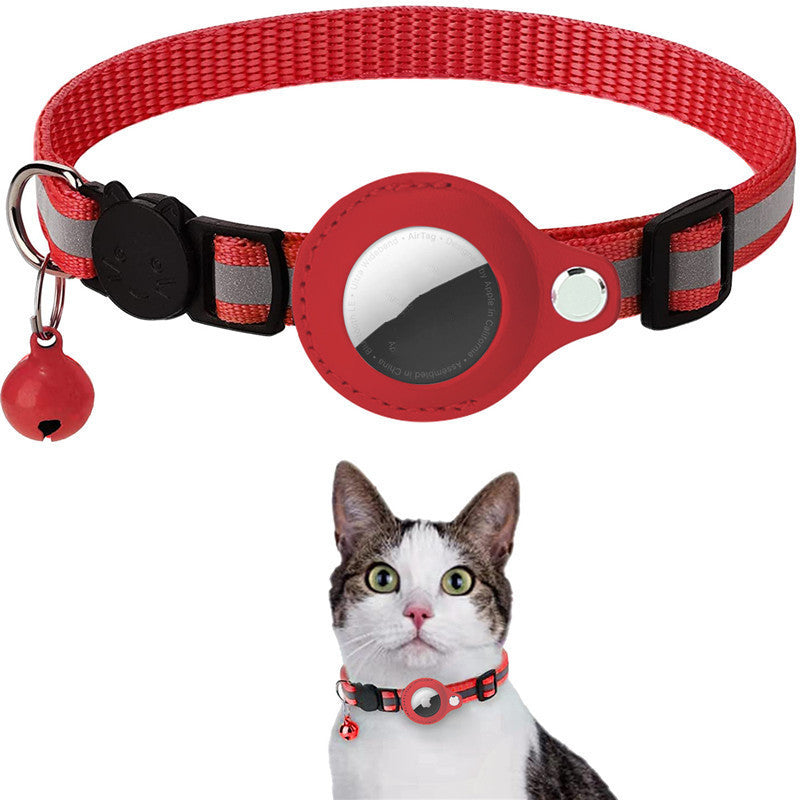 Reflective Airtag Pet Collar - Waterproof & Durable