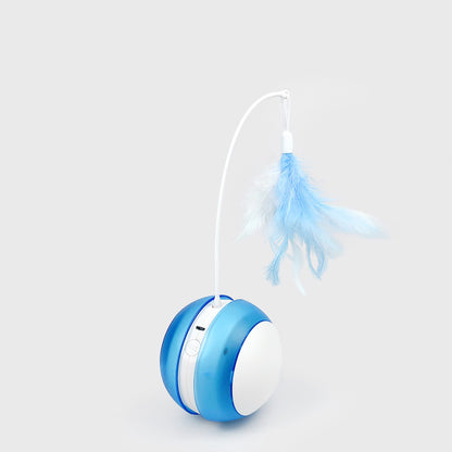 USB Free Cat Toy Ball – Rechargeable Interactive Play for Cats