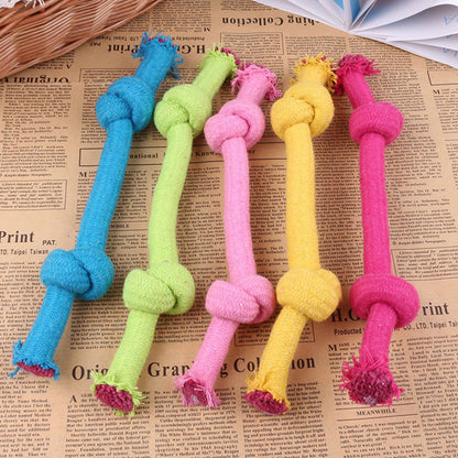 Pet cotton rope molar toy