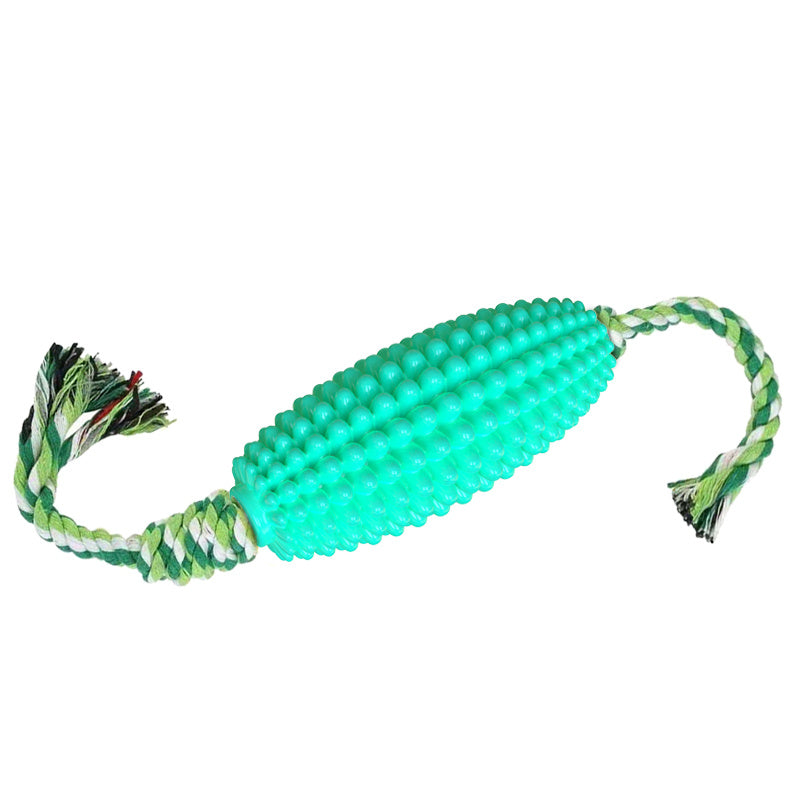 Dog Chew Toy with Toothbrush Design