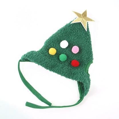 Christmas Tree Hat for Dogs and Cats
