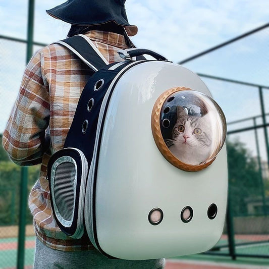 Plus-sized Space Capsule Pet Backpack Cat Supplies Backpack