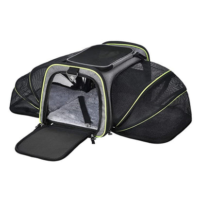Airline Approved Expandable Soft Dog Carrier for Cats and Small Dogs