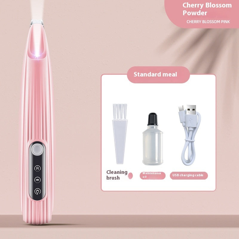 LED Pet Trimmer Precision Grooming Clipper