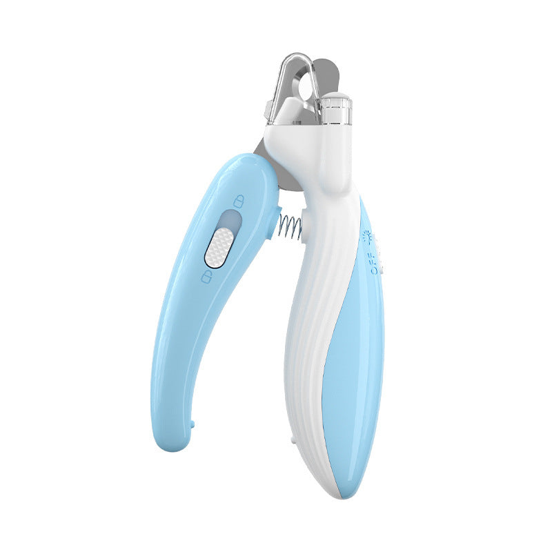 LED Pet Nail Clippers with Electric Nail Grinder