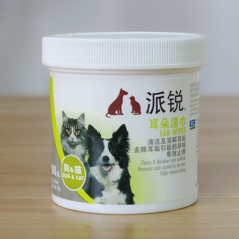 Pet Cleaning Wipes Teeth And Ear Care