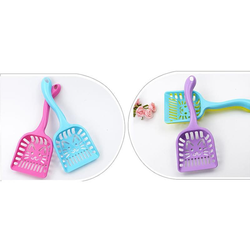 Pet cleaning cat litter scoop