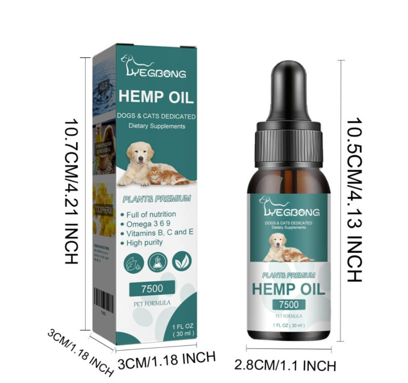 Pet Care Oil, Pet Cat And Dog Body Care, Local Moisturizing Massage Repair Essential Oil