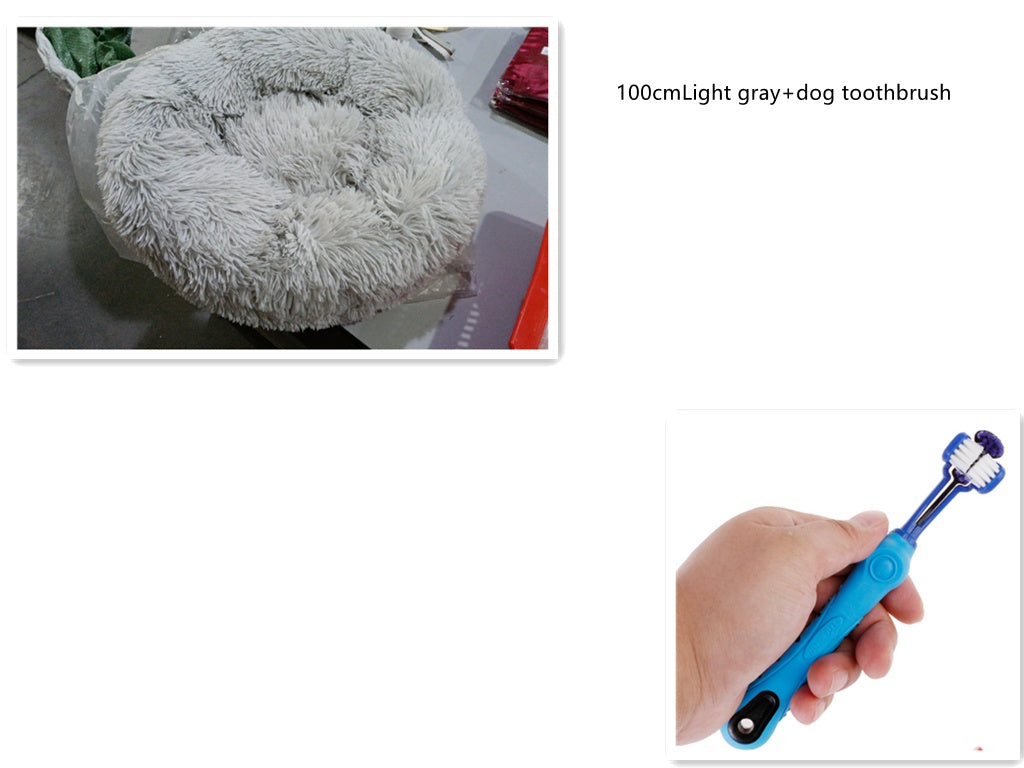 Plush Pet Toothbrush Chew Toy