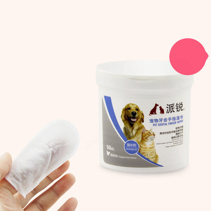 Disposable Dental Wipes for Cats and Dogs