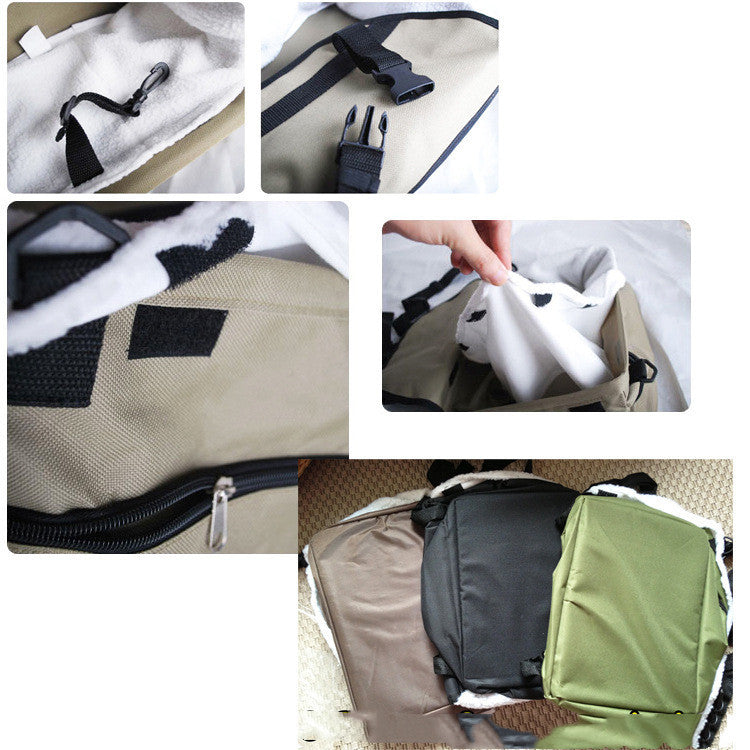 Double Padded Pet Car Bag Waterproof