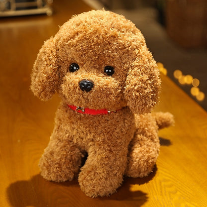 Cute Simulation Poodle Plush Toy Doll