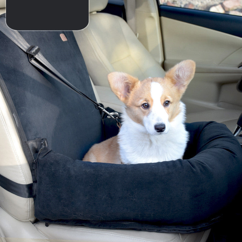 Travel Ready Removable Car Pet Seat Washable & Cozy