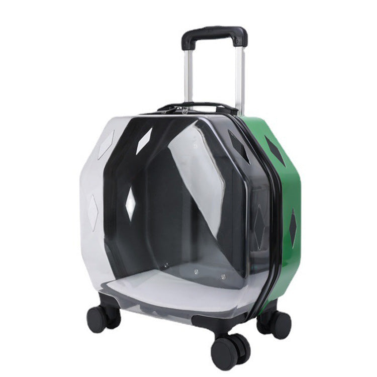 Transparent Backpack With Large Capacity And Ventilated Pet Supplies