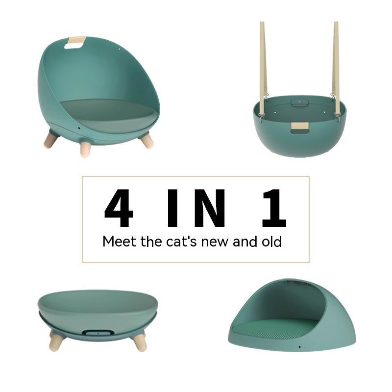 Four Seasons Pet Bed for Cats and Small Dogs