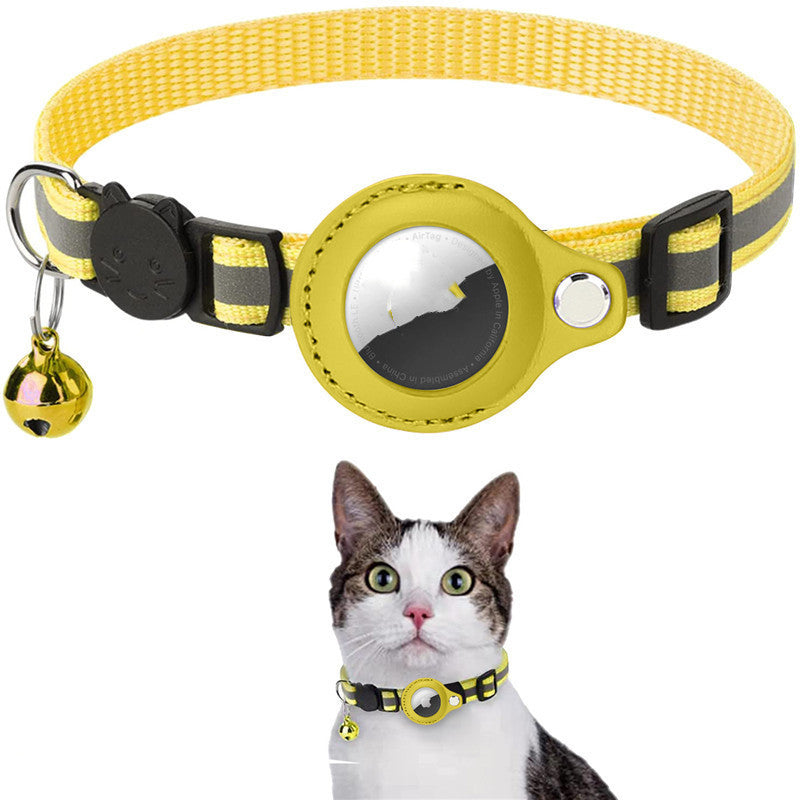 Reflective Airtag Pet Collar - Waterproof & Durable