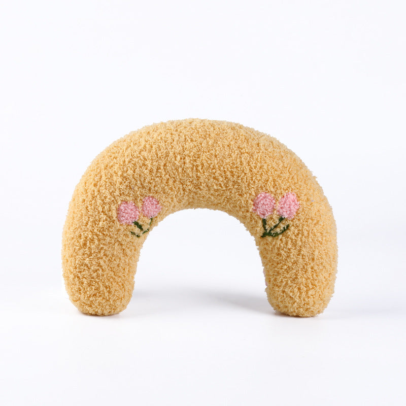 U-Shaped Cat Pillow for Cervical Vertebra Protection