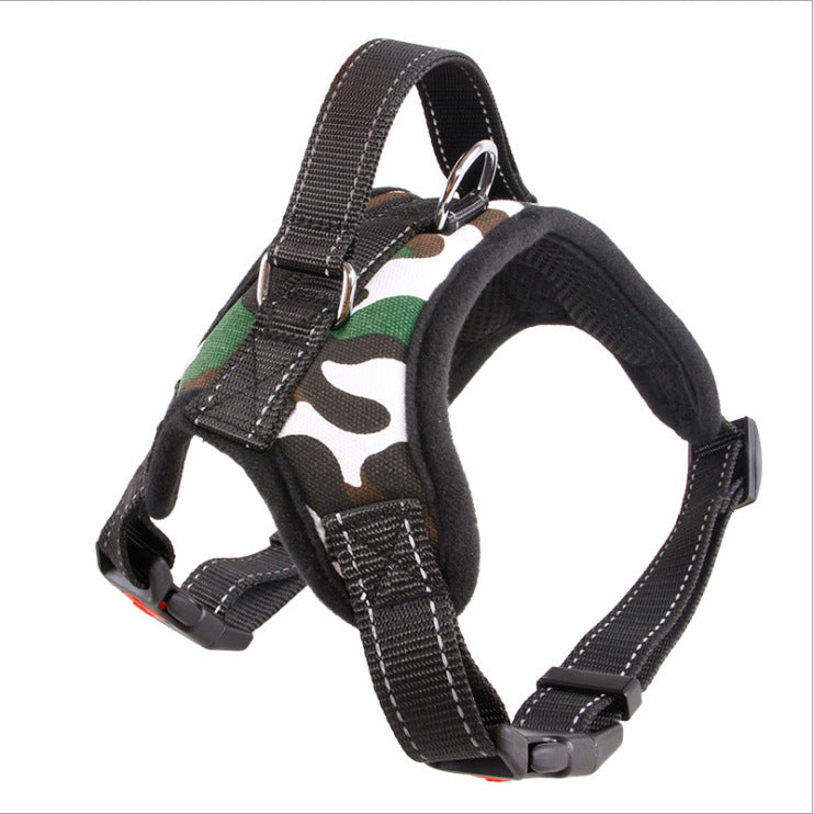 Explosion-proof Medium Large Dog Pet Saddle Chest Strap