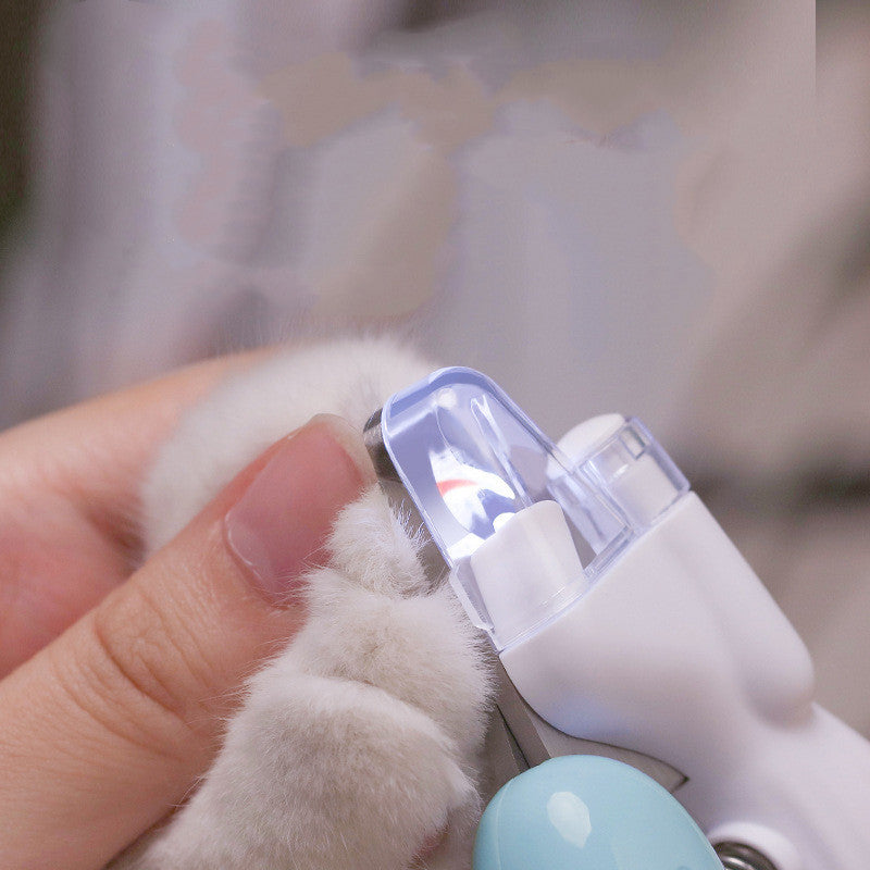 LED Pet Nail Clippers with Electric Nail Grinder