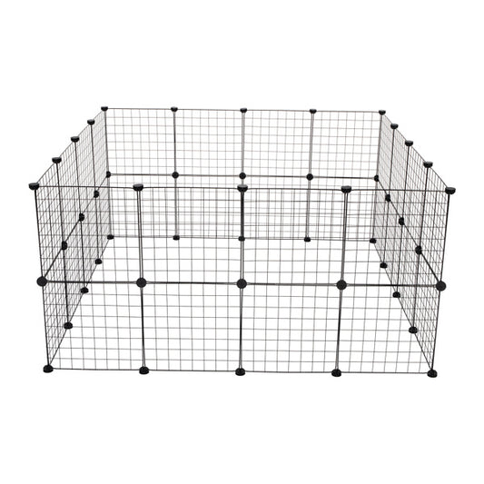 32 Pieces Of 2-layer Wire Mesh Fence