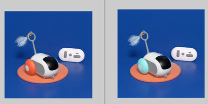 Remote Control Cat Toy - Smart Interactive Car