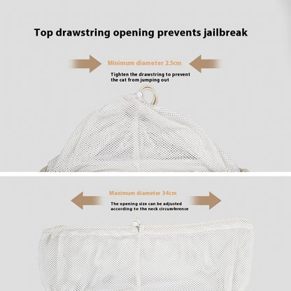 Pet Chest Bag Portable Outdoor Lightweight