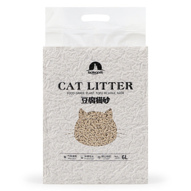 Green Tea Flavour Biodegradable Plant Cat Litter